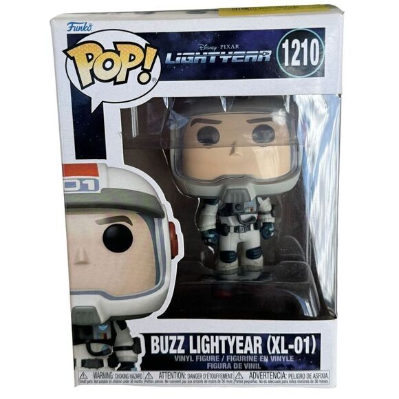 FUNKO POP! DISNEY: Lightyear: Buzz Lightyear (XL-01) New Vinyl Figure #1210 - Picture 1 of 8